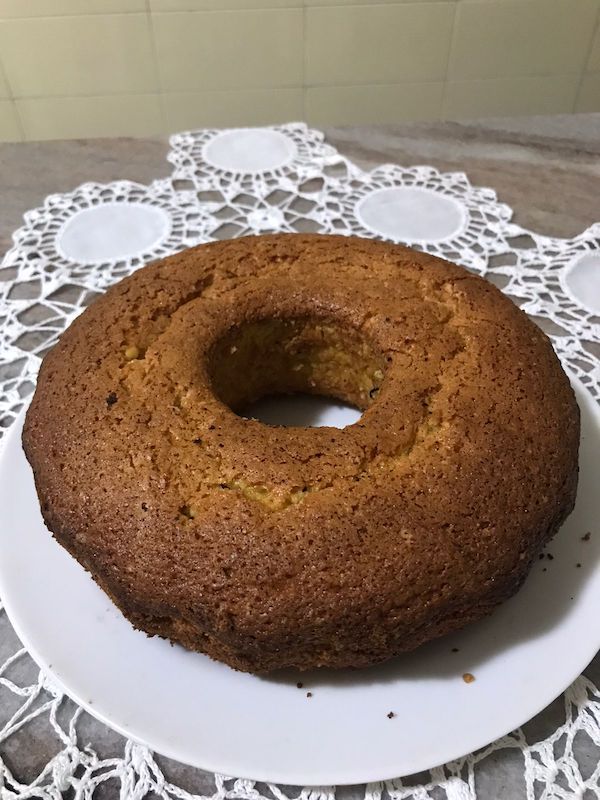 Bolo de Laranja com Casca